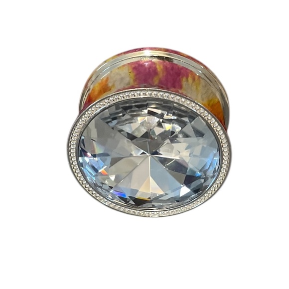 NWOB Lori Greiner Clear Anti Tarnish Safe Keeper Lined Jewelry Box Gem Top - Picture 2 of 5